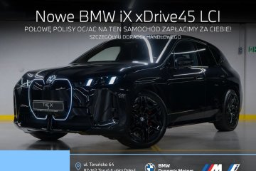 xDrive45 408 KM EV - Nowe BMW iX LCI - Kamera 360 - M Sport - Hak!
