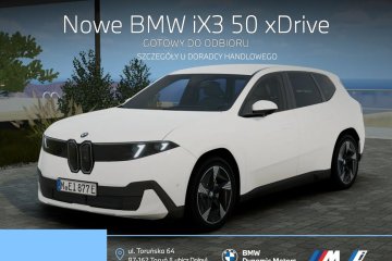 Nowe BMW iX3 50 xDrive - 469 KM EV - Zasięg NAWET 805km!