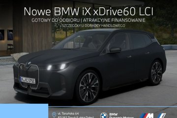 Nowe BMW iX xDrive60 544 KM EV LCI - Kamera 360 - SkyLounge - M Sport!