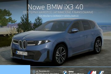 iX3 40 320 KM EV - Kamera 360 - Pakiet M Sport - HarmanKardon!