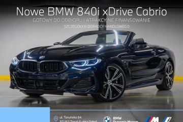 840i xDrive Cabrio 340 KM - Kamera 360 - Ostatnie Sztuki w Polsce!