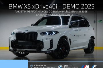 xDrive40i 381 KM mHEV - DEMO 2025 - M Performance w Cenie - Panorama!