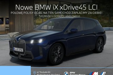 Nowe BMW iX xDrive45 LCI - 408 KM EV - Zasięg nawet do 573KM - M Sport