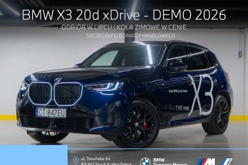 20d xDrive 197 KM mHEV - DEMO 2026 - Koła Zimowe w Cenie!