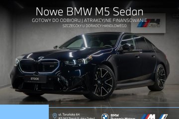 Nowe BMW M5 Sedan - 727 KM pHEV - Kamera360 - M Driver - Szybki Odbiór