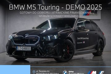 Nowe BMW M5 Touring - 727 KM pHEV - DEMO 2025 - M Driver - Hak!