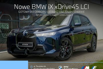 Nowe BMW iX xDrive45 LCI - 408 KM EV - Zasięg nawet do 573KM - M Sport