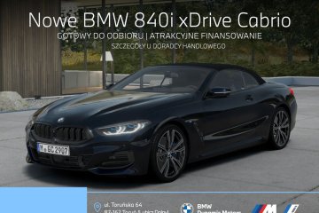 840i xDrive Cabrio 340 KM - Kamera 360 - Ostatnie Sztuki w Polsce!
