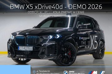 xDrive40d 352 KM mHEV - DEMO 2026 - Pakiet M Performance w cenie!