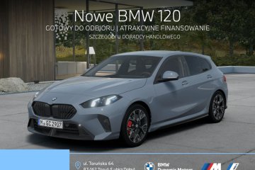 Nowe BMW Serii 1 - 120 - 170 KM mHEV - Gotowy do Odbioru!
