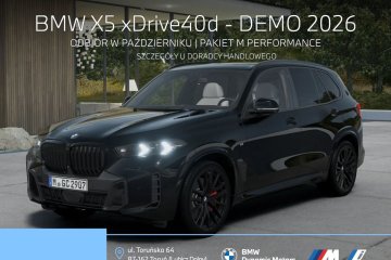 xDrive40d 352 KM mHEV - DEMO 2026 - Pakiet M Pro - Kamera 360!