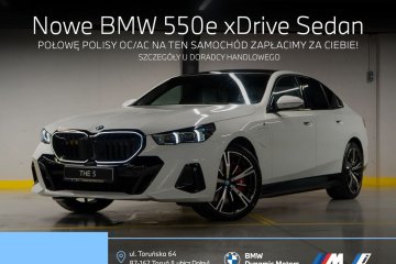 50e xDrive Sedan 489 KM pHEV - BowersWilkins - Kamera 360 - Od Ręki!