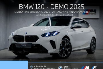 Nowa Seria 1 DEMO - 120 - 170 KM mHEV - Adaptacyjne LEDy - M Design!