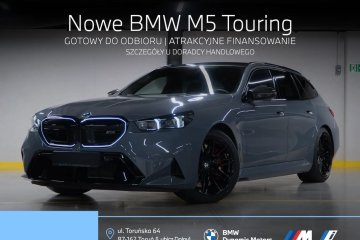 Nowe BMW M5 Touring - 727 KM pHEV - Kamera 360 - Hak - Od Ręki!