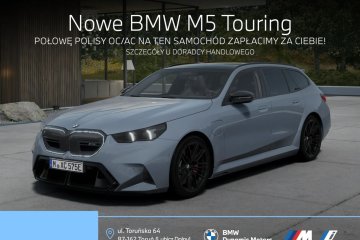 Nowe BMW M5 Touring 2025 - 727 KM pHEV - Panorama - Hak - M Driver!